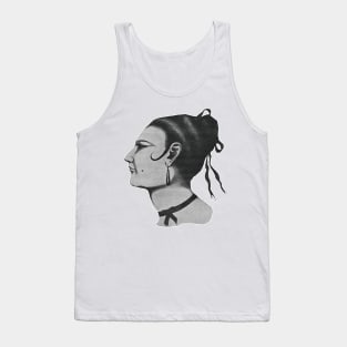 Latin woman side face Tank Top